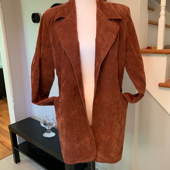 Velvet caramel jacket - Picture 3 of 7